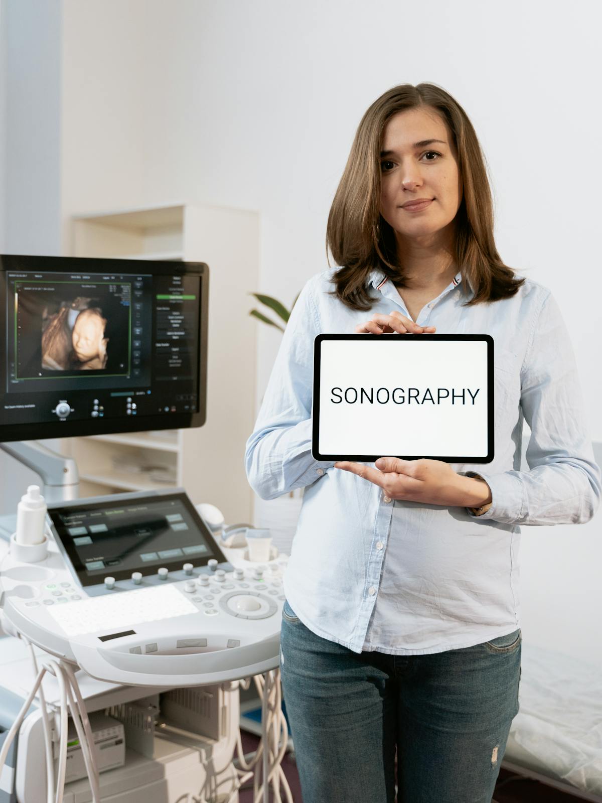 Entorno de ecografia usado como apoyo visual para estudios de imagen.